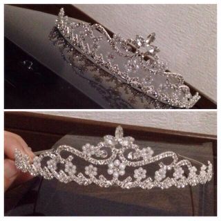 結婚式✳︎ティアラ(イヤーマフ)