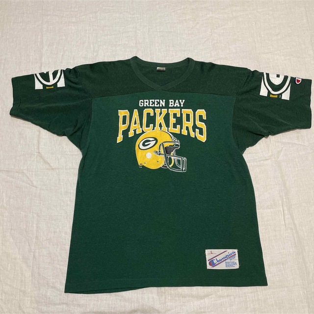 トップス 80s ヴィンテージ champion packers フットボールtee 7500円