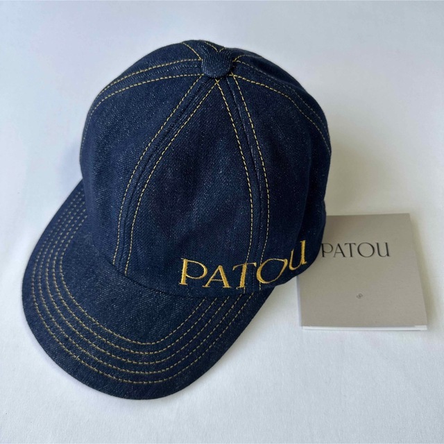 即購入OK PATOU デニムキャップ 新品未使用！M/L タグ付き正規品