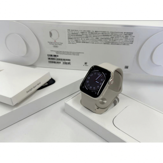 超美品100%AppleWatchSE2 40mmGPS+Cellularモデル