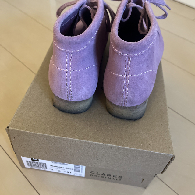 【美品】レア品❤️ CLARKS Wallabee ワラビー ラベンダーピンク