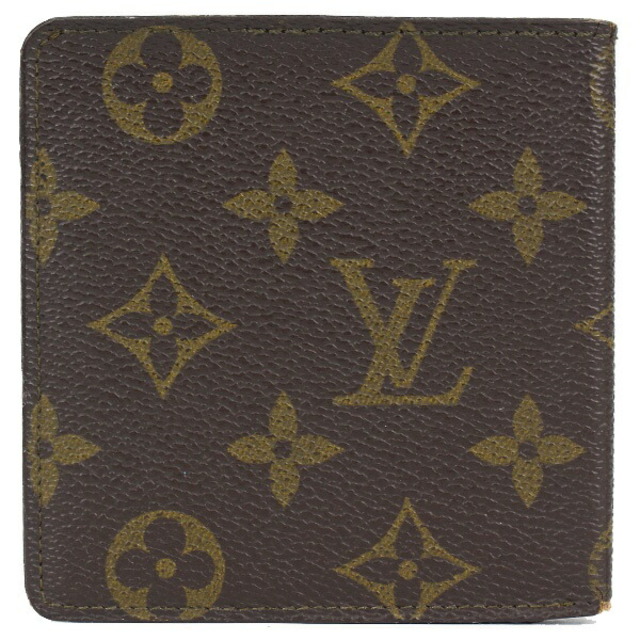 BCランク ルイ・ヴィトン ポルトビエカルトブルー M60905 二つ折り札入れ モノグラム 財布 LOUIS VUITTON ブラウン brown 1