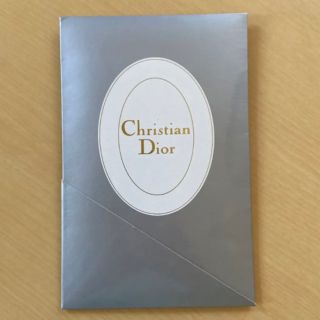 クリスチャンディオール(Christian Dior)の新品未開封 Christian Dior ハンカチ ディオール  白 ロゴ柄織(ハンカチ)