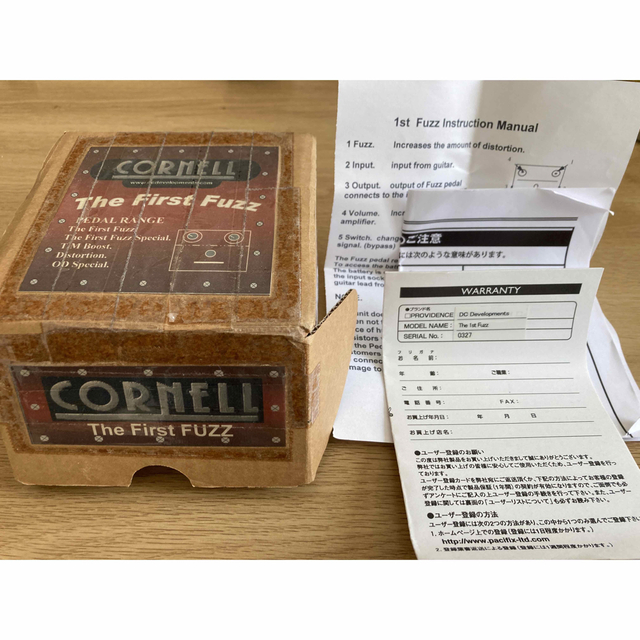 CORNELL THE 1st FUZZ (NKT275) 楽器のギター(エフェクター)の商品写真