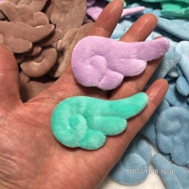 天使の羽 デビル こうもり はね 羽根 ハンドメイド パーツ 材料 素材