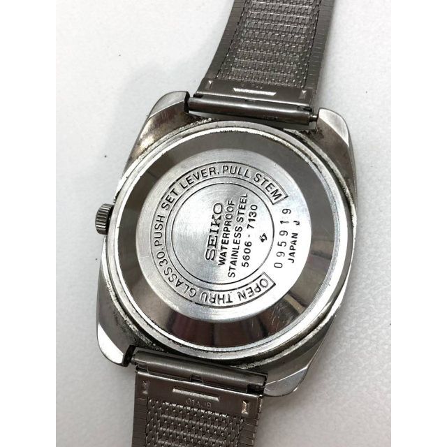 セイコー　ロードマチック　腕時計　5606-7130　自動巻き　SEIKO