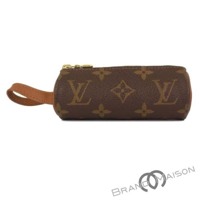 Aランク ルイ・ヴィトン エテュイトワロボールドゥゴルフ ゴルフボールケース M58249 モノグラム LOUIS VUITTON ブラウン