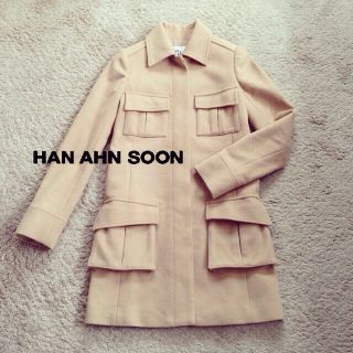 ハンアンスン(HAN AHN SOON)の○ キャメルコート ○(ロングコート)