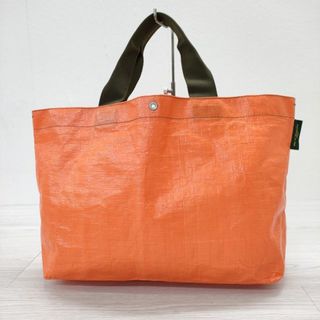 エルベシャプリエ(Herve Chapelier)のHerve Chapelier マルシェバッグM トートバッグ オレンジ レディース エルベ・シャプリエ【中古】3-0422G☆(トートバッグ)