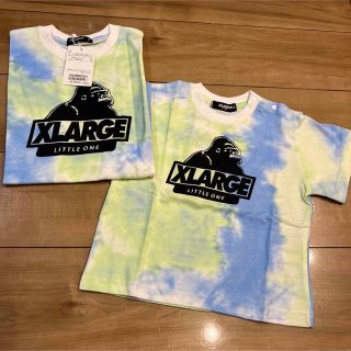 エクストララージ(XLARGE)のタイダイスランテッドOGゴリラTシャツ(Tシャツ/カットソー)