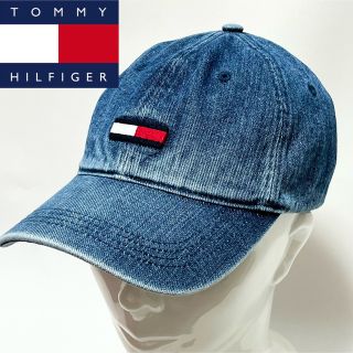 トミーヒルフィガー(TOMMY HILFIGER)の【新品】新作完売品TOMMY JEANSトミーヒルフィガーデニムFLAG CAP(キャップ)