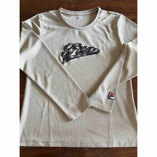 フィラ(FILA)のフィラテニス　長袖Tシャツ　ベージュ(ウェア)