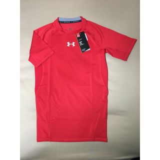 アンダーアーマー(UNDER ARMOUR)のアンダーアーマー メンズ コンプレッション トップス 赤(Tシャツ/カットソー(半袖/袖なし))