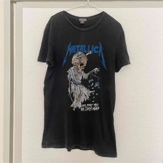 エイチアンドエム(H&M)のメタリカTシャツ(Tシャツ/カットソー(半袖/袖なし))