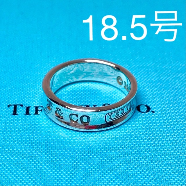 18.5号　TIFFANY＆Co. ティファニー　リング　ナロー　匿名配送