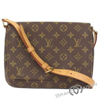 ルイヴィトン(LOUIS VUITTON)のAランク ルイ・ヴィトン ミュゼット・タンゴ M51257 モノグラム ショートショルダー ショルダーバッグ ブラウン brown(メッセンジャーバッグ)