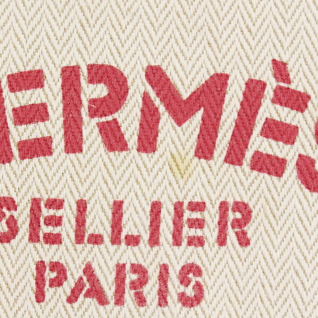 Hermes(エルメス)のBランク エルメス アリーヌ ショルダーバッグ キャンバス アイボリー ハンドバッグ HERMES レディース ivory レディースのバッグ(メッセンジャーバッグ)の商品写真