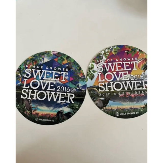 SWEET LOVE SHOWER ステッカー チケットの音楽(音楽フェス)の商品写真