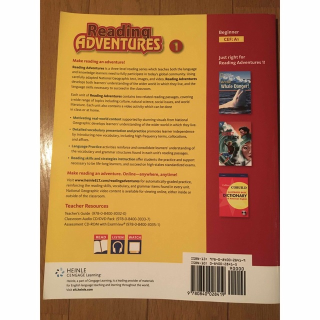 Reading ADVENTURES 1 エンタメ/ホビーの本(洋書)の商品写真