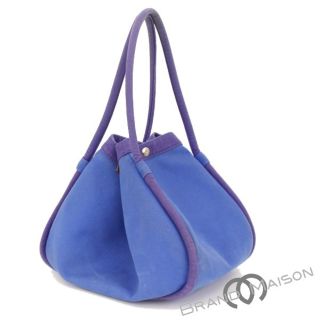 Hermes - Bランク エルメス サックバガGM キャンバス ブルー