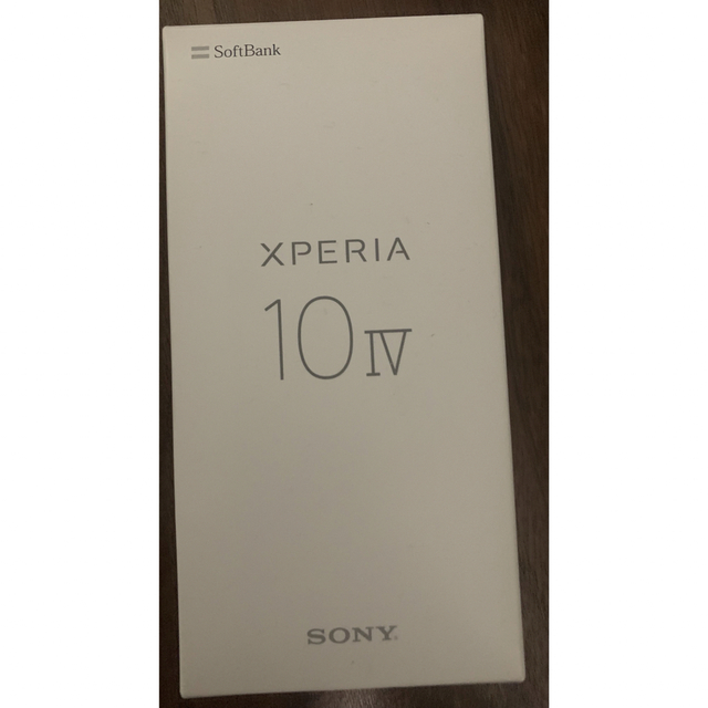 SONY Xperia 10 IV ブラック 128GB Softbankスマートフォン本体