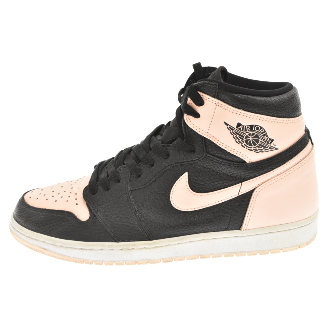 NIKE ナイキ AIR JORDAN 1 RETRO HIGH OG CRIMSON TINT 555088-081 エアジョーダン1 レトロ ハイ クリムゾンティント ハイカットスニーカー US10.5 ブラック/ピンク