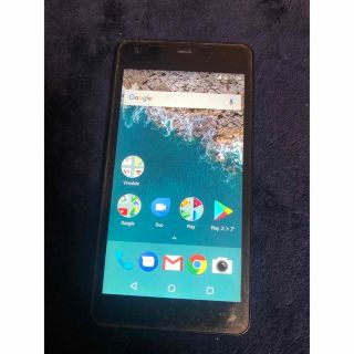 Android One S2 ネイビー 中古本体(スマートフォン本体)