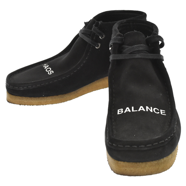 UNDERCOVER(アンダーカバー)のUNDERCOVER アンダーカバー ×Clarks Wallabee Boots クラークス スウェードワラビーブーツ スエード ブラック UC2B4F03 メンズの靴/シューズ(ブーツ)の商品写真