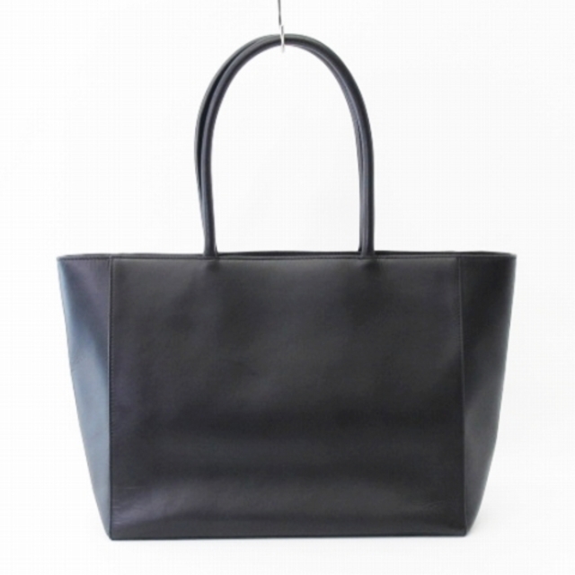 ムラ MURA 本革 レザー シンプル トートバッグ 黒 ブラック 鞄