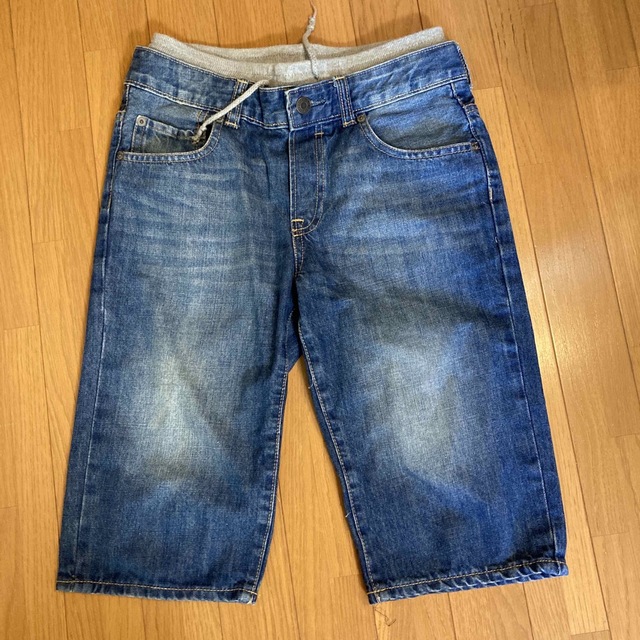 GAP(ギャップ)のデニムハーフパンツ  GAP キッズ/ベビー/マタニティのキッズ服男の子用(90cm~)(パンツ/スパッツ)の商品写真