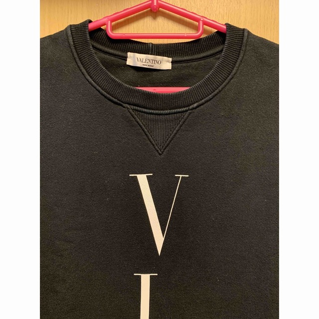 valentino 18aw vltn print トレーナー