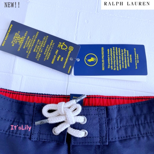 Ralph Lauren(ラルフローレン)の4t110cm ラルフローレン  ポロベア　スイムトランク キッズ/ベビー/マタニティのキッズ服男の子用(90cm~)(水着)の商品写真