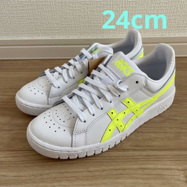 新品 asics 24cm イエロー GEL-PTG ポイントゲッター ホワイト | フリマアプリ ラクマ