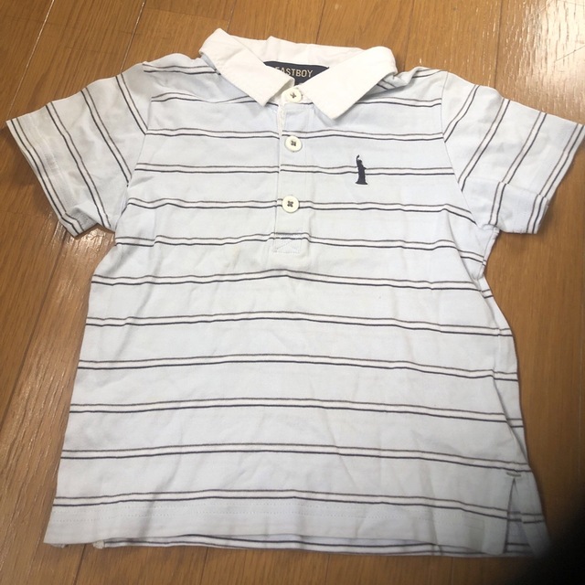 EASTBOY(イーストボーイ)のイーストボーイ　半袖　シャツ　100 キッズ/ベビー/マタニティのキッズ服男の子用(90cm~)(Tシャツ/カットソー)の商品写真