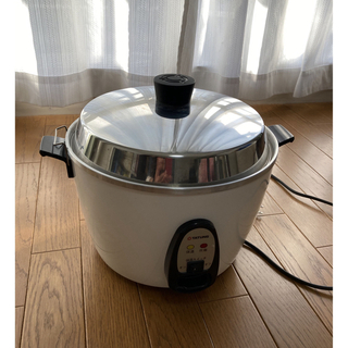 大同電鍋 大同電気釜 炊飯器 １０合 Lサイズ 白(調理機器)