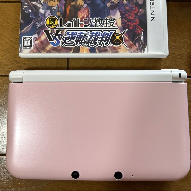 ニンテンドー3DS - ソフト付き ニンテンドー3DS LL ピンク×ホワイトの ...