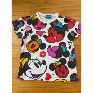 ディズニー(Disney)の東京ディズニーリゾート　半袖Tシャツ　120cm 総柄　ディズニー　ミニー(Tシャツ/カットソー)