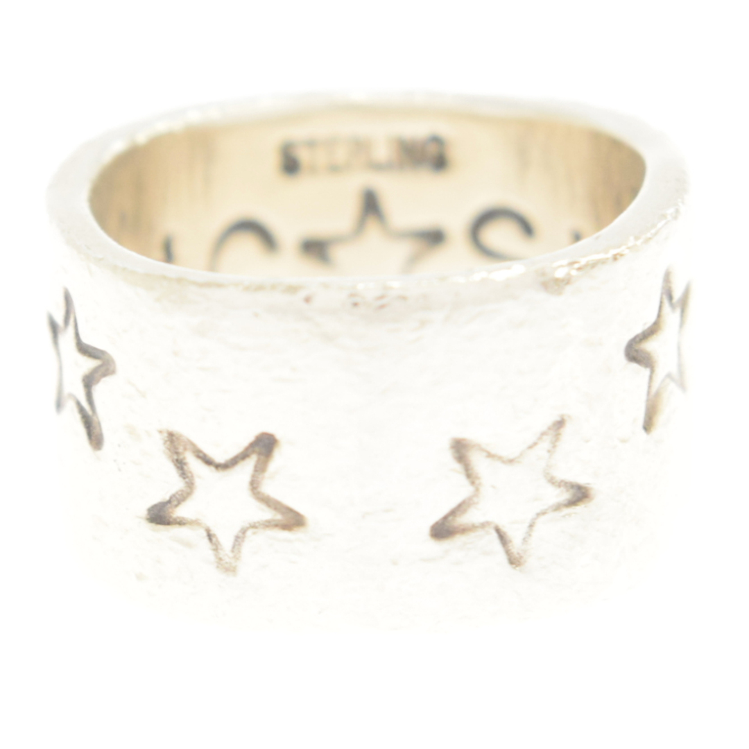 CODY SANDERSON コディーサンダーソン Zig-zag Star Stamp Ring ジグザグスタースタンプリング 10号 シルバー