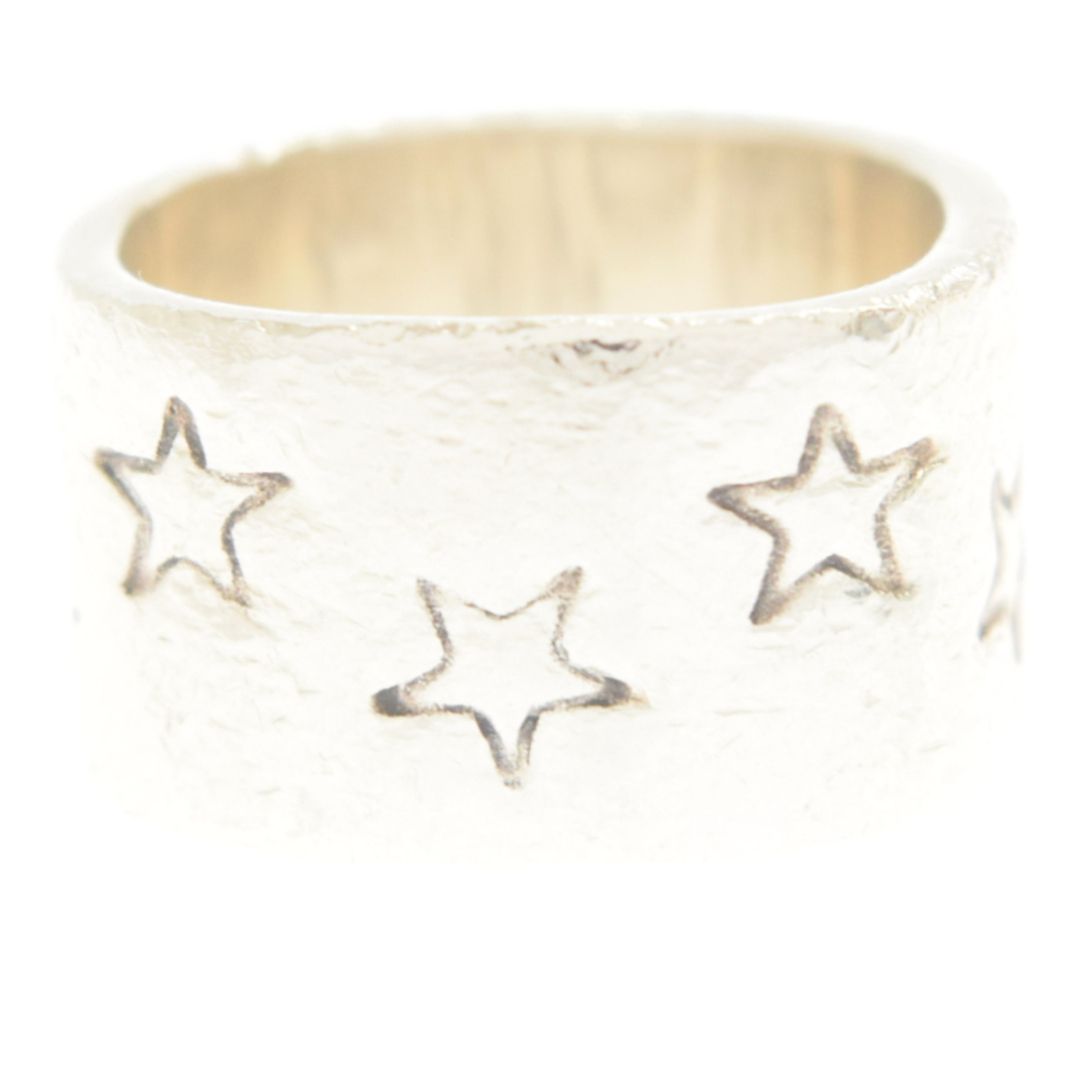 CODY SANDERSON コディーサンダーソン Zig-zag Star Stamp Ring ジグザグスタースタンプリング 10号 シルバー 国内外の人気が集結 lesnomadesques.com