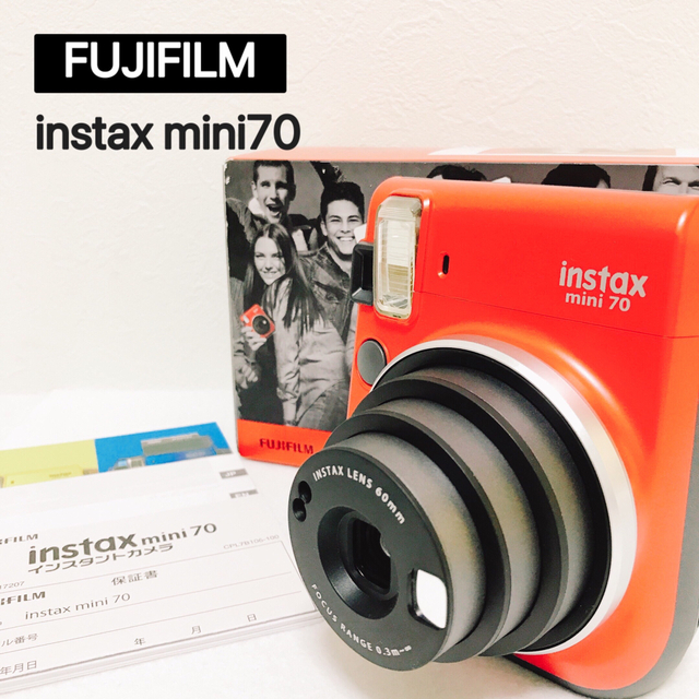 FUJIFILM チェキ instax mini70フィルムカメラ