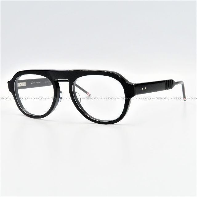 THOM BROWNE TBX416 メガネ フレーム アジアンフィット 黒 品数豊富