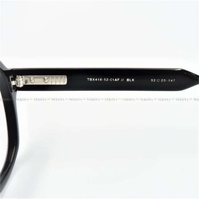 THOM BROWNE TBX416 メガネ フレーム アジアンフィット 黒 品数豊富