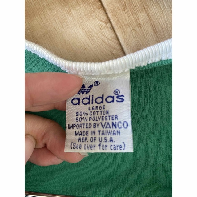 adidas(アディダス)のadidasタンクトップ♡ビックロゴ メンズのトップス(Tシャツ/カットソー(半袖/袖なし))の商品写真