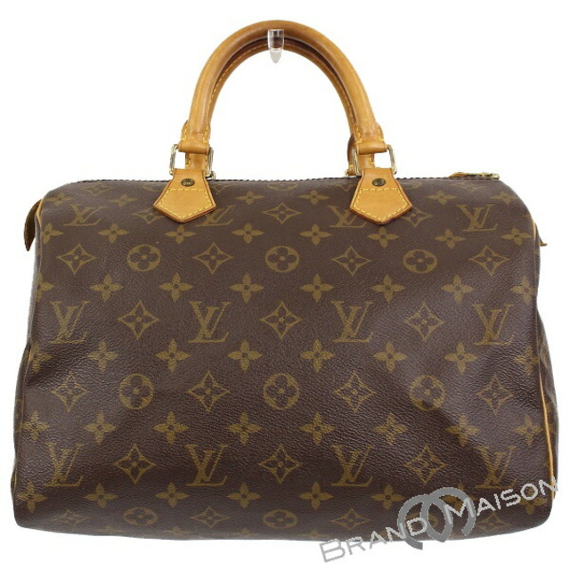 Bランク ルイ・ヴィトン スピーディ30 M41526 ブラウン ボストンバッグ レディース モノグラム LOUIS VUITTON ハンドバッグ brownバッグ