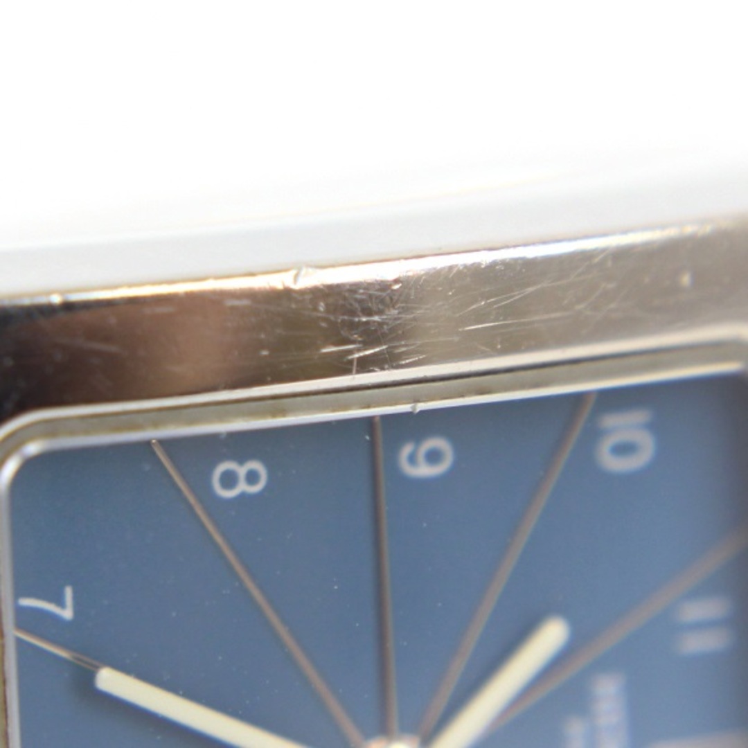 Bランク エルメス Hウォッチ HH1.210 ブルー文字盤 腕時計 ブルージーン レディース HERMES blue