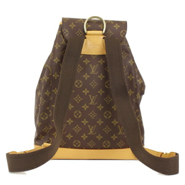 Aランク ルイ・ヴィトン モンスリGM Ｍ51135 モノグラム リュックサック バックパック LOUIS VUITTON ブラウン brown