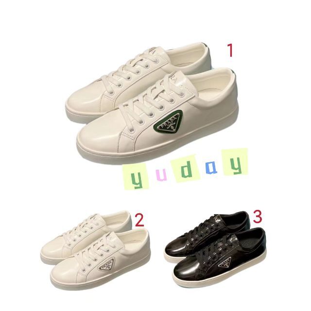 美品PRADA プラダスニーカー D130 人気定番の www.toyotec.com