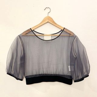 美品　TOGA トップス　シースルートップス