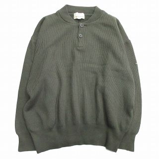 ほぼ新品＊TRUSSARDI トラサルディ グレーウールセーター イタリア製