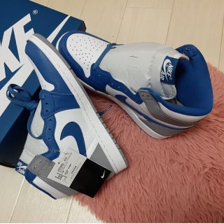 ナイキ(NIKE)のNike Air Jordan 1 High OG True Blue(スニーカー)